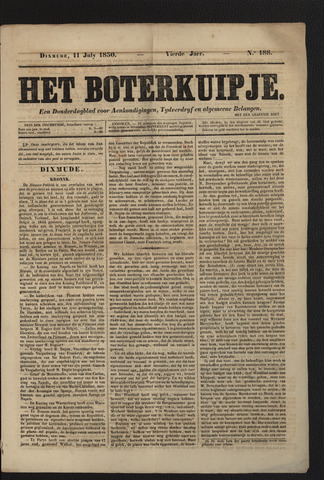 Het Boterkuipje (1846-1871) 1850-07-11