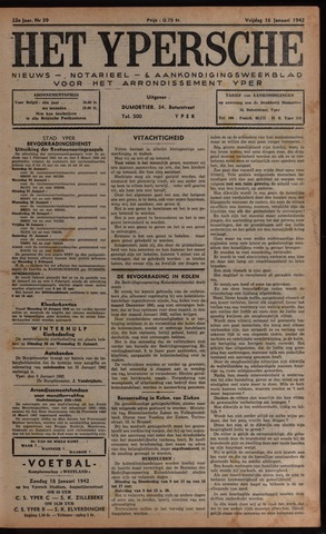Het Ypersch nieuws (1929-1971) 1942-01-16