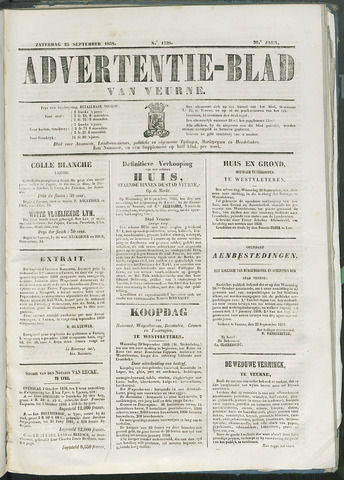 Het Advertentieblad (1825-1914) 1858-09-25