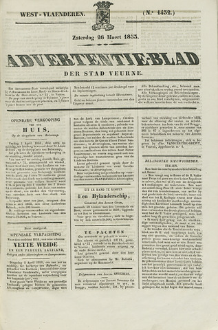 Het Advertentieblad (1825-1914) 1853-03-26