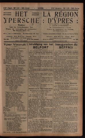 Het Ypersch nieuws (1929-1971) 1934-06-30