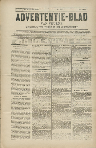 Het Advertentieblad (1825-1914) 1891-08-15