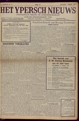 Het Ypersch nieuws (1929-1971) 1957-03-02