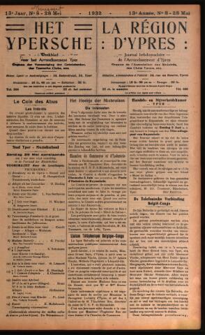 Het Ypersch nieuws (1929-1971) 1932-05-28