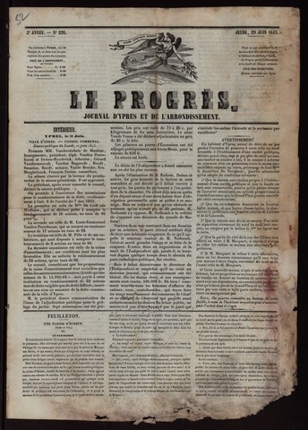 Le Progrès (1841-1914) 1843-06-29