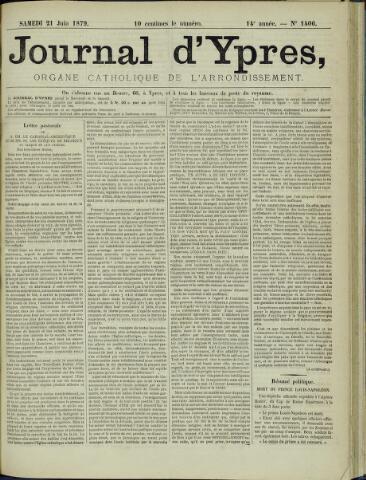 Journal d’Ypres (1874 - 1913) 1879-06-21