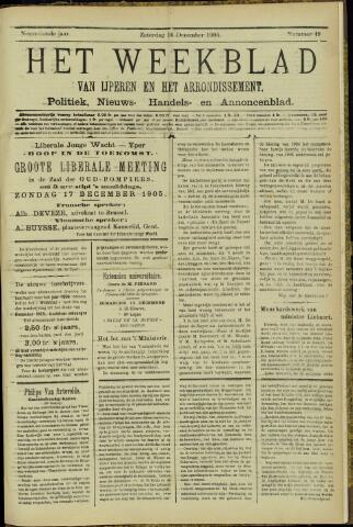 Het weekblad van Ijperen (1886-1906) 1905-12-16