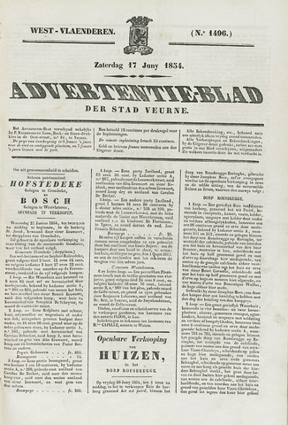 Het Advertentieblad (1825-1914) 1854-06-17