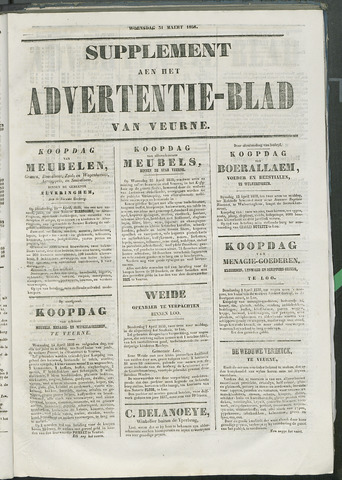 Het Advertentieblad (1825-1914) 1858-03-31