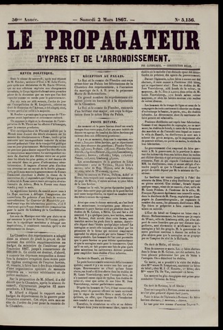 Le Propagateur (1818-1871) 1867-03-02