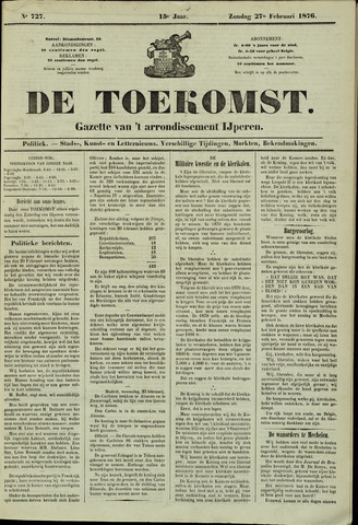 De Toekomst (1862 - 1894) 1876-02-27