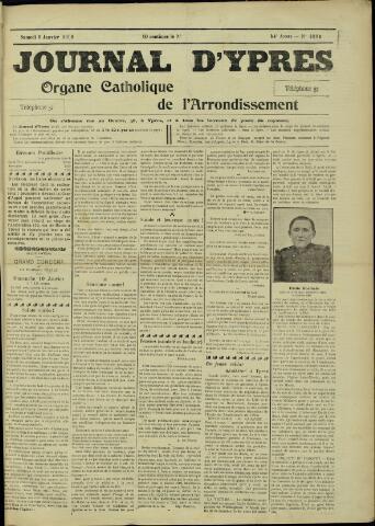 Journal d’Ypres (1874 - 1913) 1909-01-09