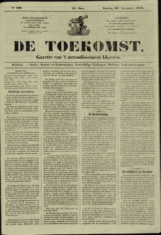 De Toekomst (1862 - 1894) 1876-11-26