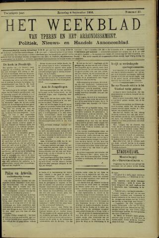 Het weekblad van Ijperen (1886 - 1906) 1906-10-06