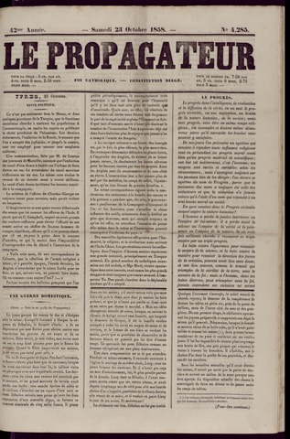 Le Propagateur (1818-1871) 1858-10-23