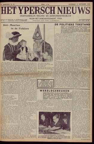 Het Ypersch nieuws (1929-1971) 1949-11-12