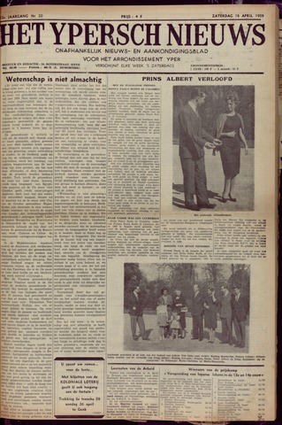 Het Ypersch nieuws (1929-1971) 1959-04-18