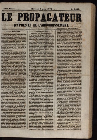 Le Propagateur (1818-1871) 1870-06-08