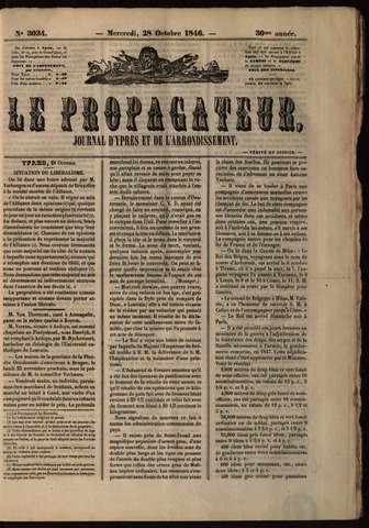 Le Propagateur (1818-1871) 1846-10-28
