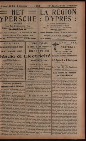 Het Ypersch nieuws (1929-1971) 1931-10-03