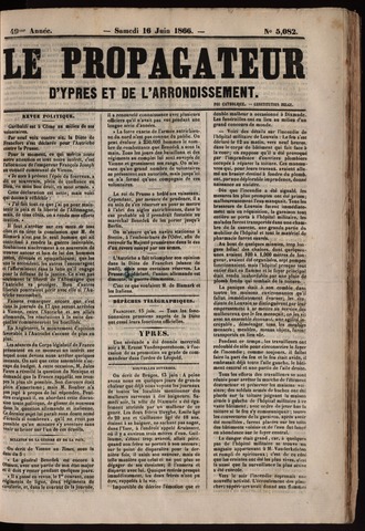 Le Propagateur (1818-1871) 1866-06-16