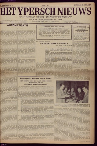 Het Ypersch nieuws (1929-1971) 1956-06-02