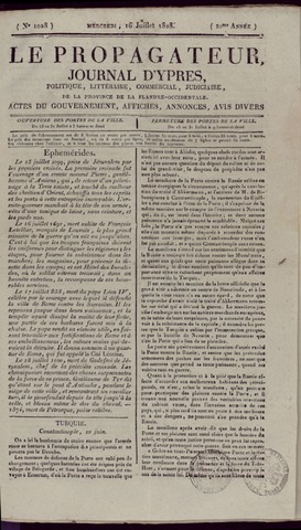 Le Propagateur (1818-1871) 1828-07-16