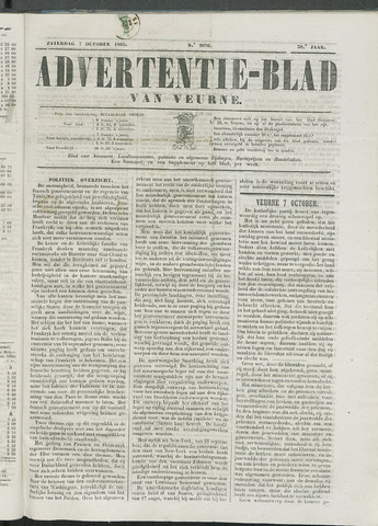 Het Advertentieblad (1825-1914) 1865-10-07
