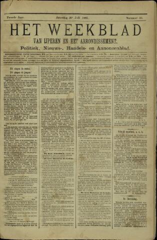 Het weekblad van Ijperen (1886-1906) 1887-07-30
