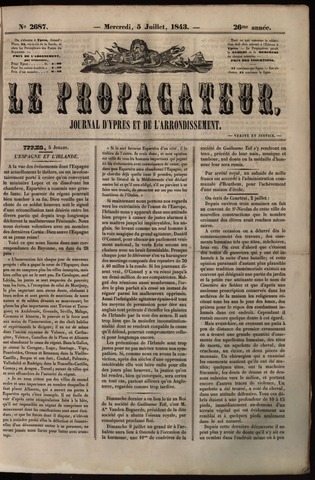 Le Propagateur (1818-1871) 1843-07-05