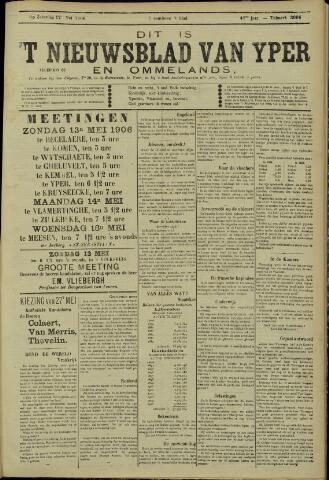 Nieuwsblad van Yperen en van het Arrondissement (1872 - 1912) 1906-05-12