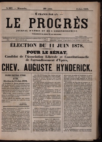 Le Progrès (1841-1914) 1878-06-02