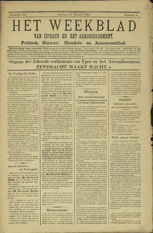 Het weekblad van Ijperen (1886 - 1906) 1902-01-25