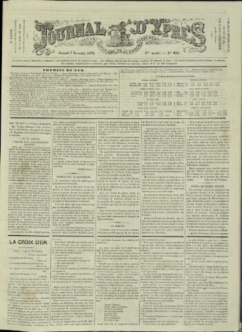 Journal d’Ypres (1874 - 1913) 1874-11-07