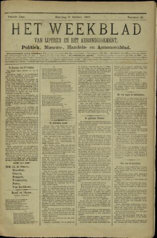 Het weekblad van Ijperen (1886-1906) 1887-10-08
