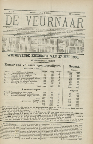 De Veurnaar (1874, 1876-1901, 1908 en 1911-1913) 1900-06-06