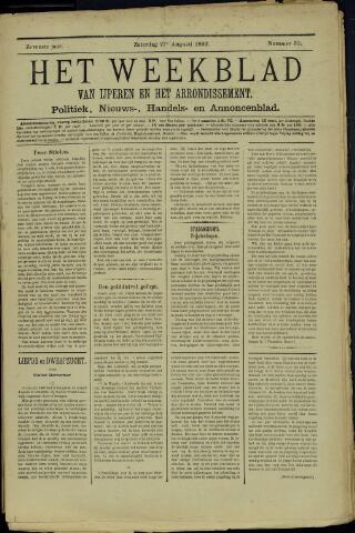 Het weekblad van Ijperen (1886 - 1906) 1892-08-27