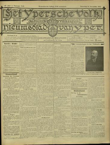 Nieuwsblad van Yperen en van het Arrondissement (1872-1912) 1912-11-16