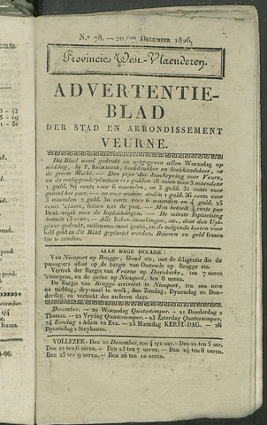 Het Advertentieblad (1825-1914) 1826-12-20