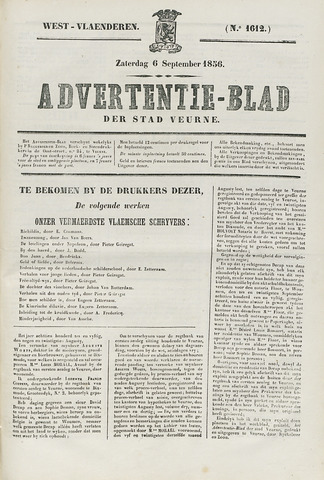 Het Advertentieblad (1825-1914) 1856-09-06