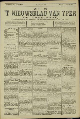 Nieuwsblad van Yperen en van het Arrondissement (1872-1912) 1903-01-24