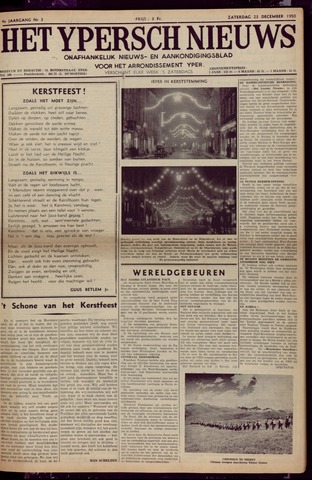 Het Ypersch nieuws (1929-1971) 1950-12-23