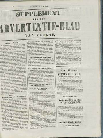 Het Advertentieblad (1825-1914) 1869-07-07