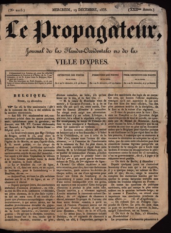 Le Propagateur (1818-1871) 1838-12-19