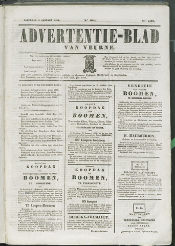 Het Advertentieblad (1825-1914) 1858-01-09