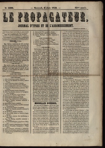 Le Propagateur (1818-1871) 1849-06-06