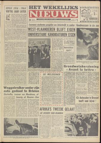 Het Wekelijks Nieuws (1946-1990) 1964-01-24