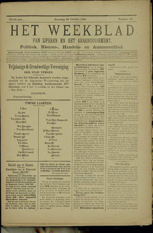 Het weekblad van Ijperen (1886 - 1906) 1895-10-26