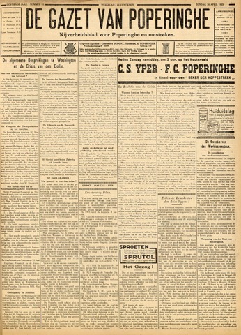 De Gazet van Poperinghe  (1921-1940) 1933-04-30