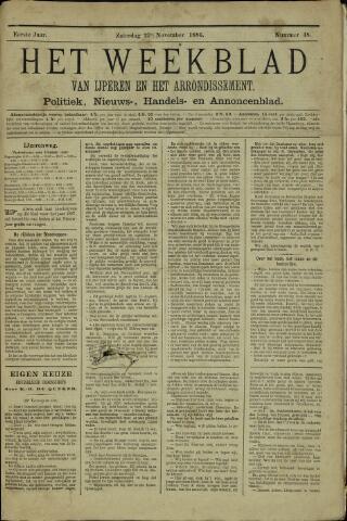 Het weekblad van Ijperen (1886-1906) 1886-11-27